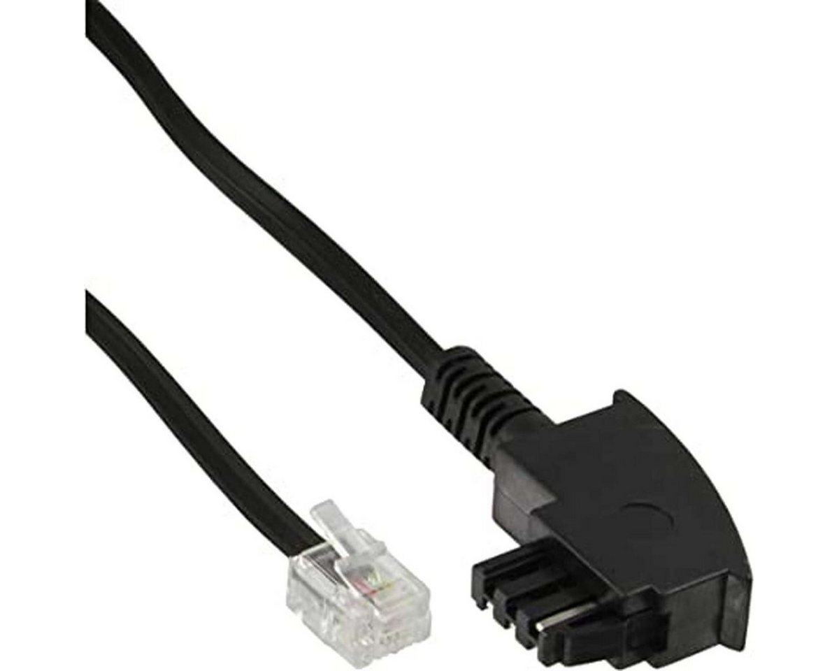 Vivanco Telefonkabel, Netzwerkkabel, DSL/Telefon Kabel RJ-11 (6 cm) von Vivanco