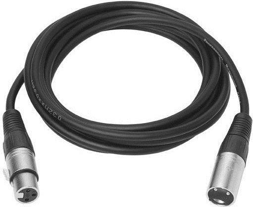 VivoLink PROAUDXLRMF1 1m XLR XLR Schwarz Audio-Kabel (PROAUDXLRMF1) von VivoLink