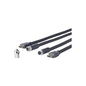 VivoLink Pro Cross Wall - HDMI mit Ethernetkabel - HDMI (M) bis HDMI (M) - 20 m von VivoLink