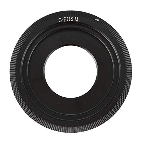 Vklopdsh C-Mount Cine Objektiv für M M2 Kamera-Objektiv-Adapterring CCTV-Objektiv C- M Schwarz von Vklopdsh