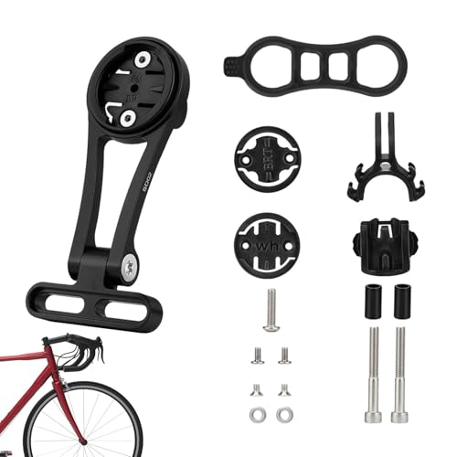 Vllold Fahrradcomputer-Halterungsadapter | Aluminiumlegierung Fahrradkantenhalterung | Fahrradvorbauhalterung, Fahrradcomputer Straßenhalterung, Fahrradlenkerhalterung von Vllold