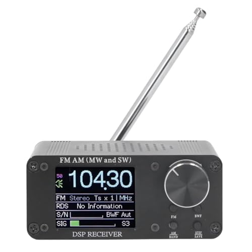 Vocdikficy ATS80 Tragbares Kurzwellenradio FM AM Frequenzempfänger 5 W Externer Kopfhörer Teleskopantenne Kurzwellenradio Vocdikficy ATS80 Tragbares Kurzwellenradio FM AM Frequenzempfänger 5 W Externer Kopfhörer Teleskopantenne Kurzwellenradio von Vocdikficy