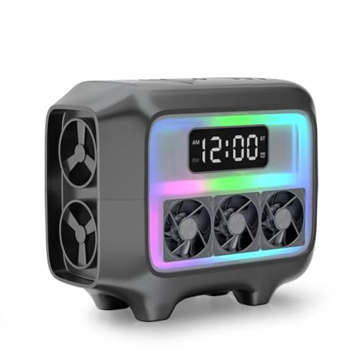 Vocdikficy Bluetooth-Lautsprecher Stereo-Lautsprecher Kabelloses Ladegerät Pad LED-Licht Schnellladestation für Smartphone C Vocdikficy Bluetooth-Lautsprecher Stereo-Lautsprecher Kabelloses Ladegerät Pad LED-Licht Schnellladestation für Smartphone C von Vocdikficy