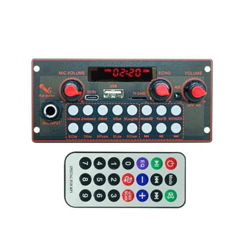 Vocdikficy MP3 Decoder Board 2 * 10W 20W Verstärker Audio-Player 5V DIY MP3-Player Auto FM-Radio- TF USB Mikrofon Aufnahme Bluetooth 5.3 B Vocdikficy MP3 Decoder Board 2 * 10W 20W Verstärker Audio-Player 5V DIY MP3-Player Auto FM-Radio- TF USB Mikrofon Aufnahme Bluetooth 5.3 B von Vocdikficy