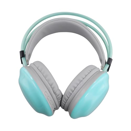 Vocdikficy RGB-Gaming-Kopfhörer, kabelloser Bluetooth-Kopfhörer, E-Sport-Spiel-Headset, dynamische Beleuchtung, Computer-Kopfhörer, Mintgrün Vocdikficy RGB-Gaming-Kopfhörer, kabelloser Bluetooth-Kopfhörer, E-Sport-Spiel-Headset, dynamische Beleuchtung, Computer-Kopfhörer, Mintgrün von Vocdikficy