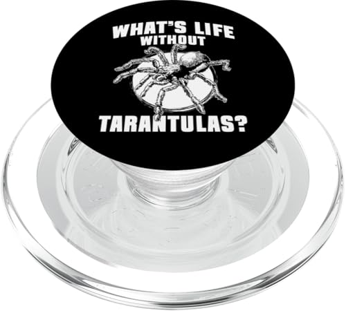 Whats Life Without Tarantula Spider PopSockets PopGrip für MagSafe von Vogelspinne Design Tarantel Liebhaber