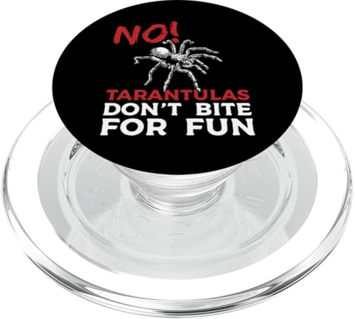 No Tarantula Dont Bite For Fun Bird Spider PopSockets PopGrip für MagSafe von Vogelspinne Designs Liebhaber Tarantel Idee