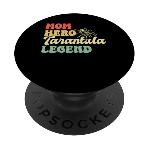 Mom Hero Tarantula Legend Bird Spider Mothers Day PopSockets Klebender PopGrip von Vogelspinne Designs Tarantel Liebhaber