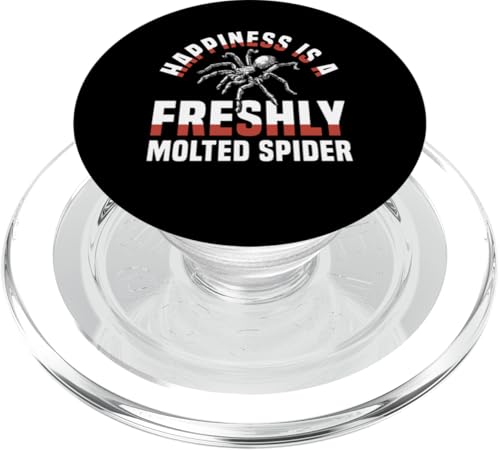 Happiness Is A Freshly Molted Spider Tarantula Bird Spider PopSockets PopGrip für MagSafe von Vogelspinne Liebhaber Designs Tarantel