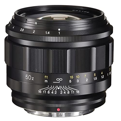 Voigtlander Nokton 50 mm f/1.0 asphärisches Objektiv für Nikon Z von Voigtländer