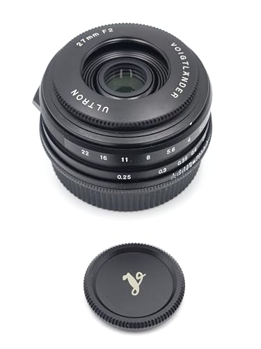 Voigtlander Fujifim X 27mm F2 Ultron Black von Voigtländer