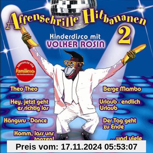 Affenschrille Hitbananen 2 von Volker Rosin