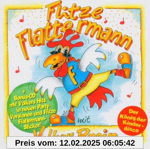 Flitze Flattermann (Ltd.ed.) von Volker Rosin