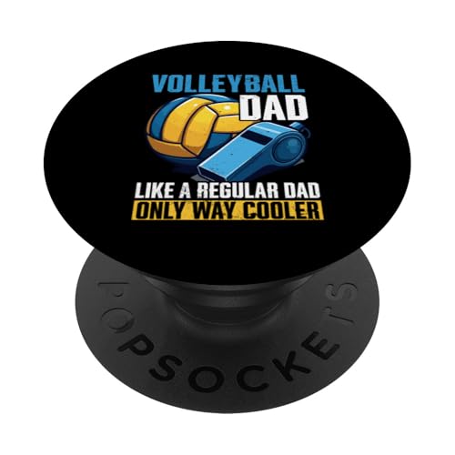 Volleyball-Trainer PopSockets Klebender PopGrip von Volleyball Coach Gift from Team