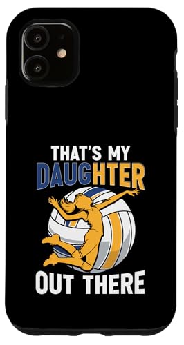 Hülle für iPhone 11 Volleyball Papa Vatertag von Volleyball Dad Gift for Men