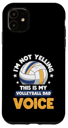 Hülle für iPhone 11 Volleyball Papa Vatertag von Volleyball Dad Gift for Men