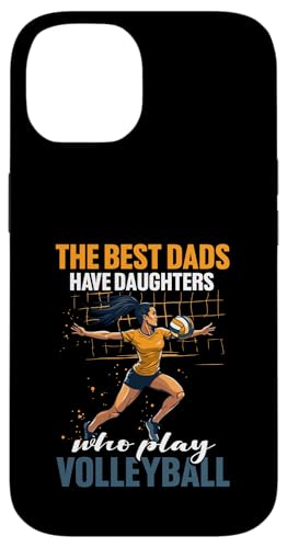 Hülle für iPhone 14 Volleyball Papa Vatertag von Volleyball Dad Gift for Men