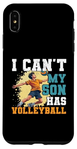 Hülle für iPhone XS Max Volleyball Papa Vatertag von Volleyball Dad Gift for Men