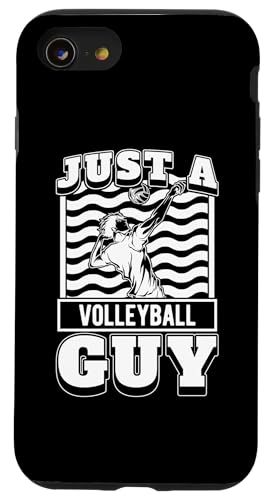 Hülle für iPhone SE (2020) / 7 / 8 Volleyballer Beachvolleyball - Spieler Vball Volleyball von Volleyball Geschenke & Ideen