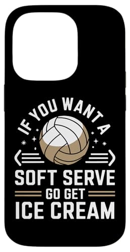 Hülle für iPhone 14 Pro Volleyball, wenn Sie einen weichen Aufschlag wünschen, holen Sie sich Eis von Volleyball Player Beach Volleyball