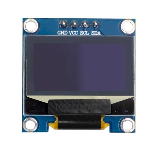 VoltMate 3x OLED-Display mit 1,3 Zoll und I2C-Schnittstelle | SSH1106 Chip | einer Auflösung von 128 x 64 Pixeln | unterstützt weiße Zeichen | Kompatibel mit Arduino und Raspberry Pi inklusive E-Book! von VoltMate