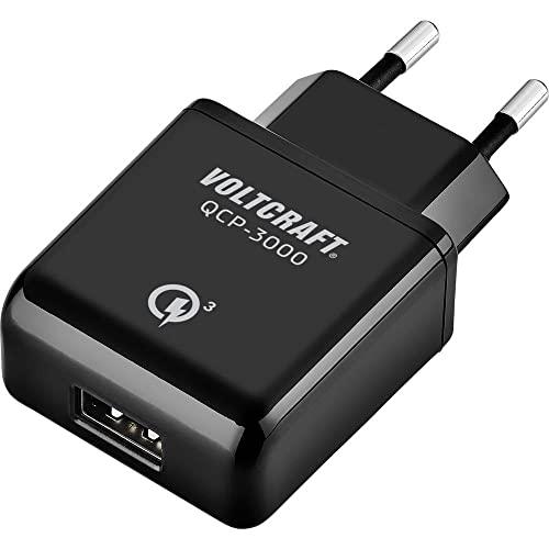 VOLTCRAFT QCP-3000 USB-Ladegerät 19.5 W Steckdose Ausgangsstrom (max.) 3000 mA USB Anzahl Ausgänge: 1 x Qualcomm Quick von Voltcraft