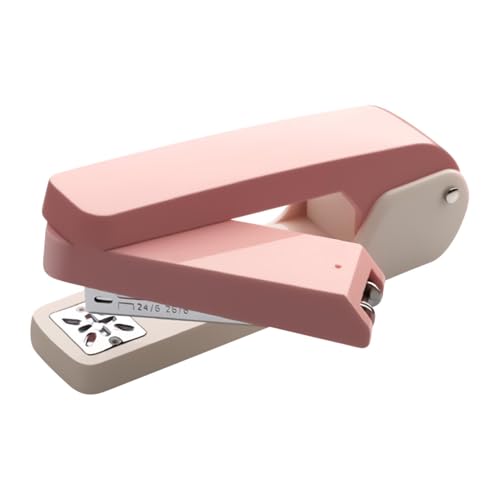 Booklet Stapler, Rotate Desk Stapler, 360 Grad Rotate Stapler for Booklet or Book Binding, Bind Up to 50 Pages, Desktop Stapler for Efficient Book Binding and Document Organization von Vriusi