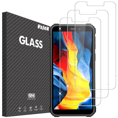 Vsjnk Screen Protector für OUKITEL WP32 mit 3 Stück Panzer Schutz Glas 9H Härte Tempered Glass,Anti-Kratzen,Anti-Bläschen,HD Displayschutzfolie,kompatible mit OUKITEL WP32 von Vsjnk