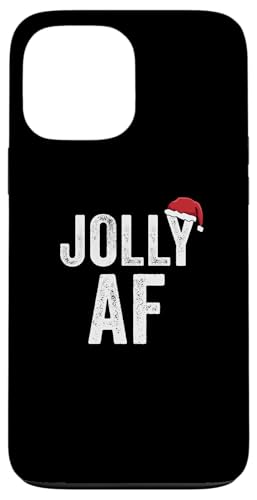 Hülle für iPhone 13 Pro Max Jolly AF Weihnachtsmütze Lustige Weihnachten Jolly AF von Vulgar Christmas Co.