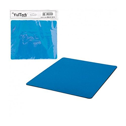 Vultech mp-01b Maus Pad – Maus Pads (Monotone, Mikrofaser, Gummi, Blau) von Vultech