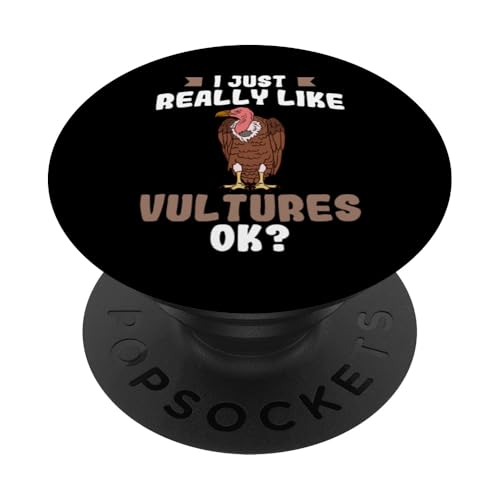 Geier Vogel Lustige afrikanische Tiere Wildlife PopSockets Klebender PopGrip von Vulture Bird