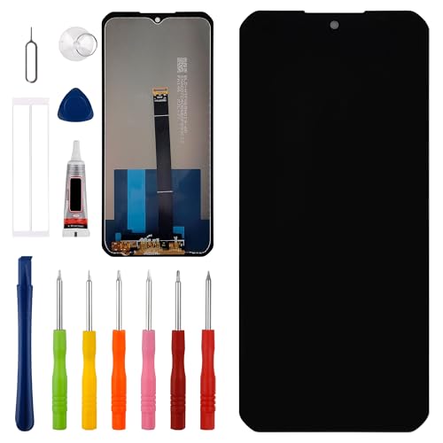 Vvsialeek LCD-Touchscreen-Digitizer für Ou-kitel WP33 Pro, 16,8 cm (6,6 Zoll), mit technischem Reparaturwerkzeug-Set, Fingerabdruck-Funktion von Vvsialeek