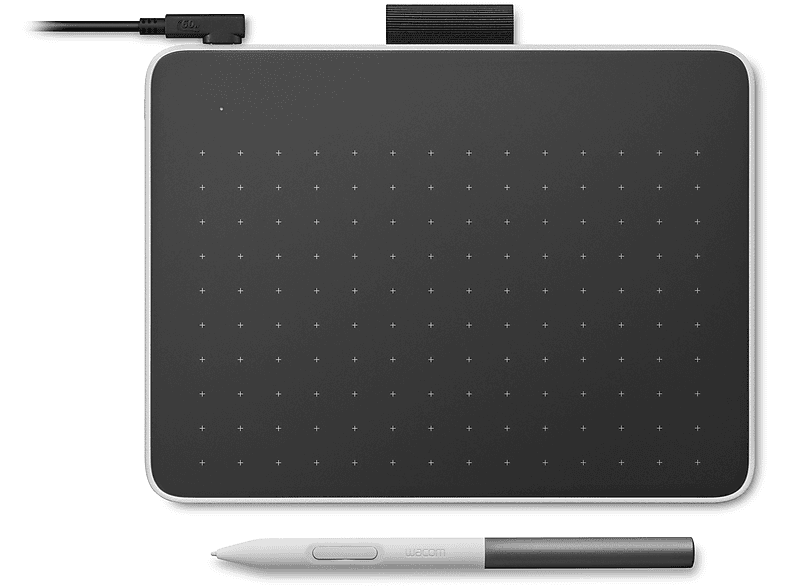 WACOM One Medium - N Pen Tablet, Weiß von WACOM