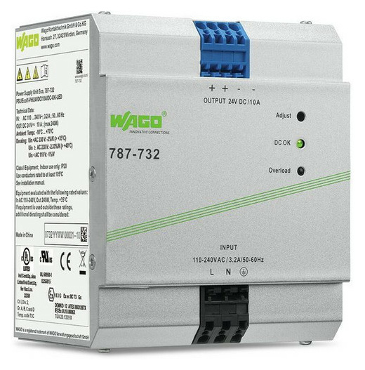 Wago 787-732 ECO-NETZGERÄT 24V 10A von WAGO