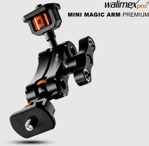 Walimex Pro 22900 Gelenkarm Schwarz, Orange von WALIMEX PRO