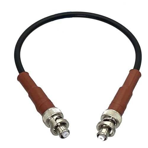 WANGF 1 Stück RG58 SHV 5000 V 5KV RP-BNC-Stecker auf RPBNC-Stecker Hochspannungsanschluss RF-Koaxial-Jumper-Pigtail-Kabel 12 Zoll ~ 10 M(10M) von WANGF