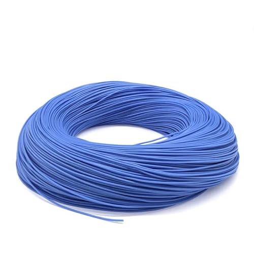 Flexibles Silikonkabel 50 m, hohe Temperaturbeständigkeit 30–2 AWG, verzinntes Kupfer-Lithiumbatteriekabel for Modellflugzeuge(Blue,50 METERS_12AWG) von WANGFHAO