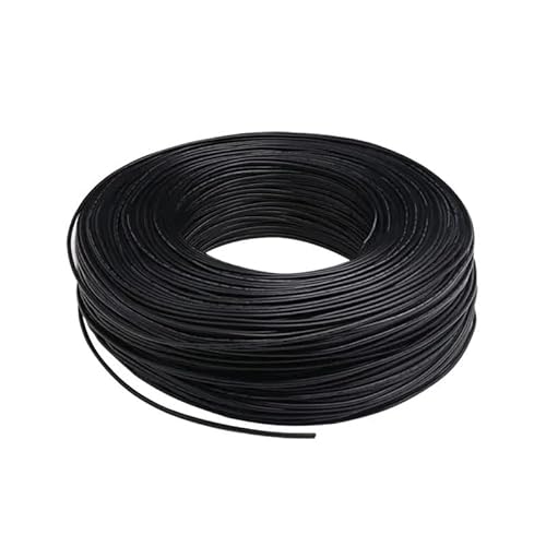 WANGFHAO 5/10 m UL1533 PVC-geschirmtes Kabel, 32 30 28 26 24 AWG, Kanal-Audio, einadriger elektronischer Kupfer-geschirmter Draht(Black,10 METERS_26AWG) von WANGFHAO