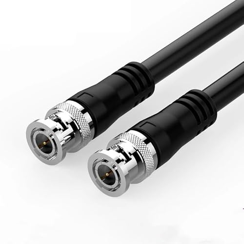 BNC auf BNC Stecker 75-5 Koaxialkabel Überwachungskamera Videokabel 3G 1080P 12G 4K 60Hz 1,5 2 3 5 8 10 12 15 20 50 80 100m(40m,3G SDI 1080P60HZ) von WANGFK