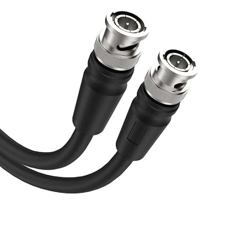 BNC auf BNC Stecker 75-5 Koaxialkabel Überwachungskamera Videokabel 3G 1080P 12G 4K 60Hz 1,5 2 3 5 8 10 12 15 20 50 80 100m(8m,12G SDI 4K60HZ) von WANGFK