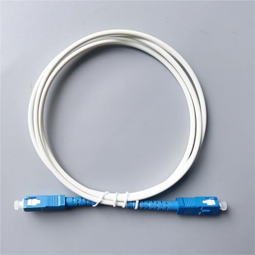 Glasfaser-Patchkabel, FTTH SC/UPC-SC/UPC, Singlemode, Simplex, 1 m/1,5 m/2 m, Glasfaser-Patchkabel, Opitkal-Kabel (2 m SCupc) von WANGJINGJ