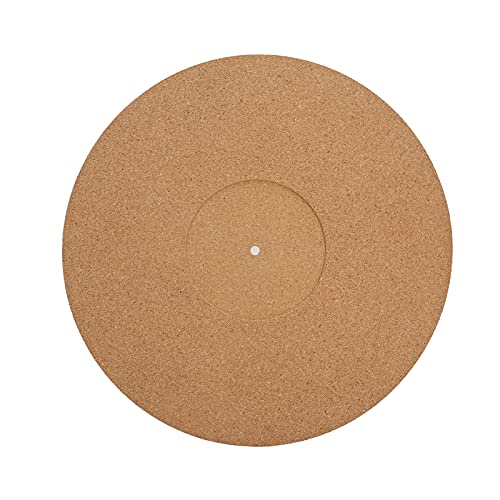 12 Zoll Kork Plattenspieler Matten, Plattenkissen, antistatische Nicht Klapp Turntable Slipmat Pads von WAONIQ