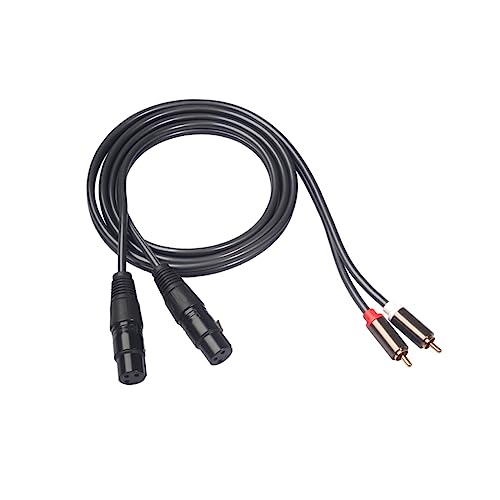 WATIIFUFU 15 Dual XLR ännlich Zu Dual XLR ännlich Audio Adapter Kabel Signal Patch Kabel Für Headphone Und Audio Geräte Hochwertiges Audiokabel 366120 15 von WATIIFUFU