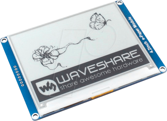 DEBO EPA 4.2 - Entwicklerboards - Display ePaper, 4,2'', schwarz/weiß von WAVESHARE