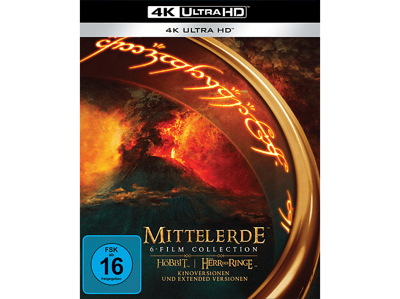 Mittelerde Gesamtbox 4K Ultra HD Blu-ray von WBHE