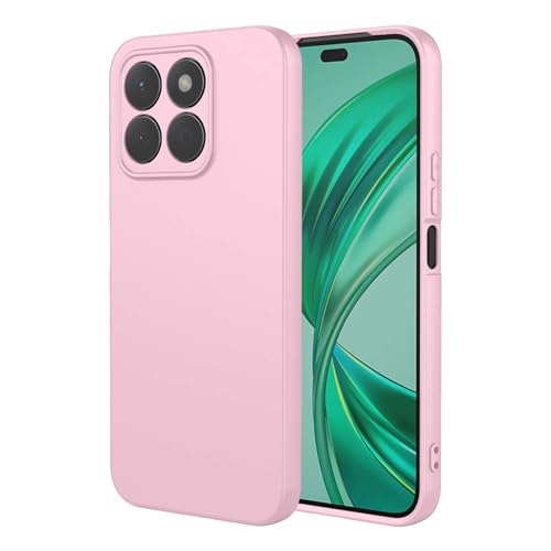 WBWONE Hülle für Motorola Moto E15 Case, Silikon Handyhülle mit Stoffauskleidung Dünne Weiche TPU Soft Stoßfest Schutzhülle Cover - Rosa von WBWONE