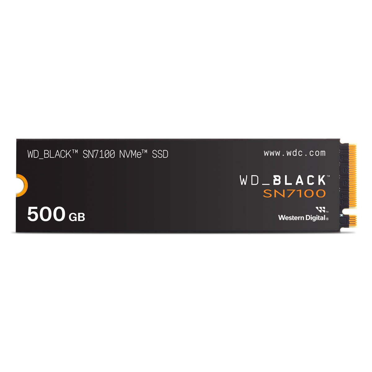 WD_BLACK SN7100 SSD 500GB M.2280 PCIe Gen4 NVMe Internes Solid-State-Module von WD