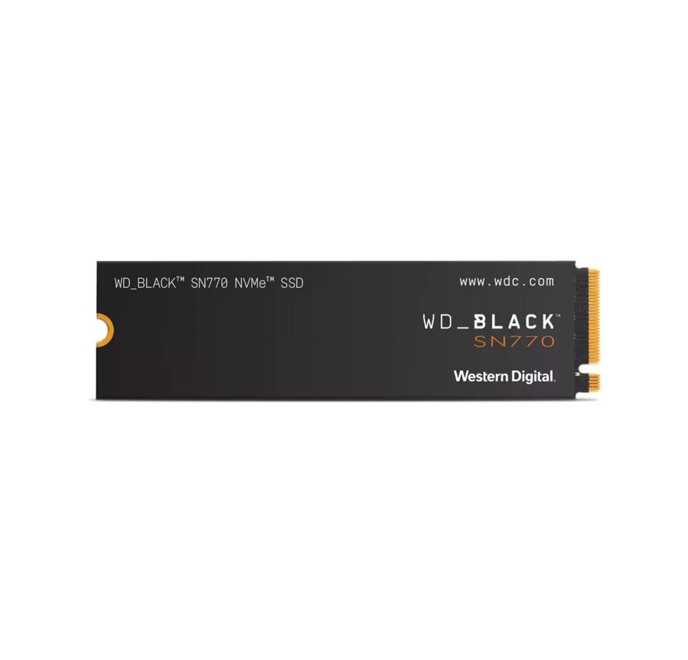 WD WD_BLACK SN770 NVMe-SSD 1 TB (00210041) Interne M.2 SSD-Festplatte SSD-Festplatte von WD