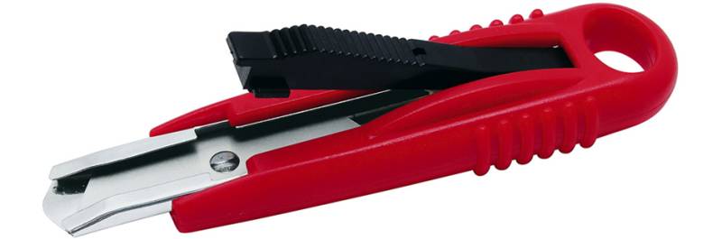 WEDO Safety-Cutter Standard, Klinge: 18 mm, rot/schwarz von WEDO