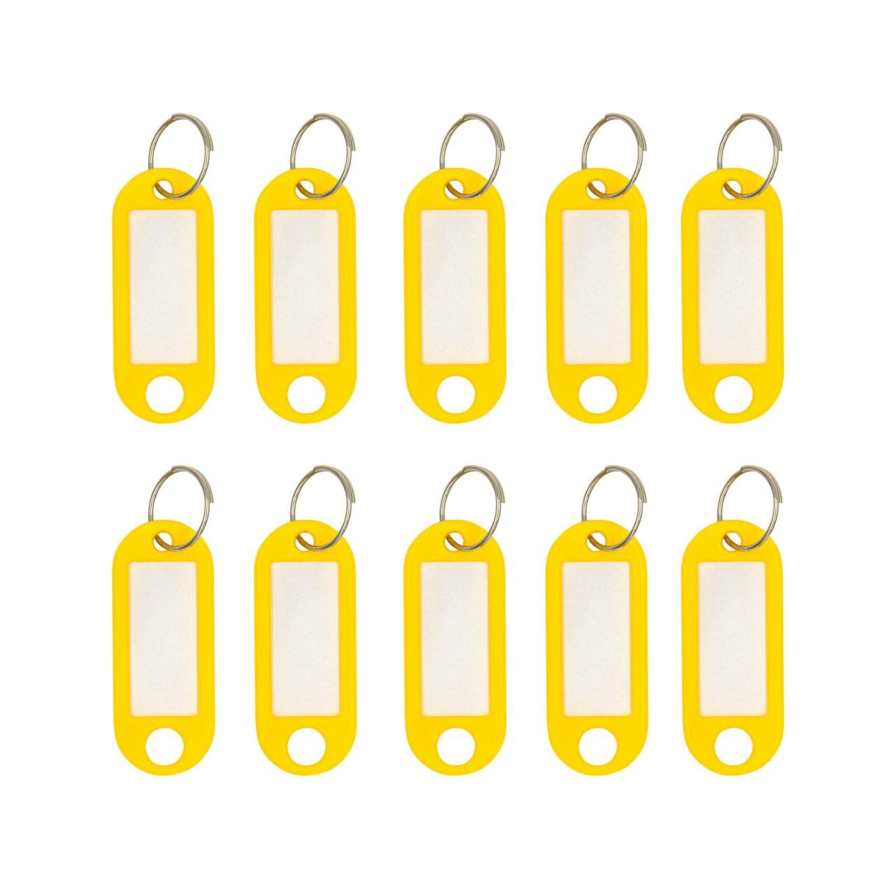 WEDO Schlüsselanhänger mit Ring gelb von WEDO